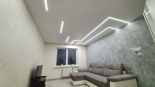 Фото натяжных потолков